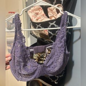 Victoria's Secret Purple Lace Bra